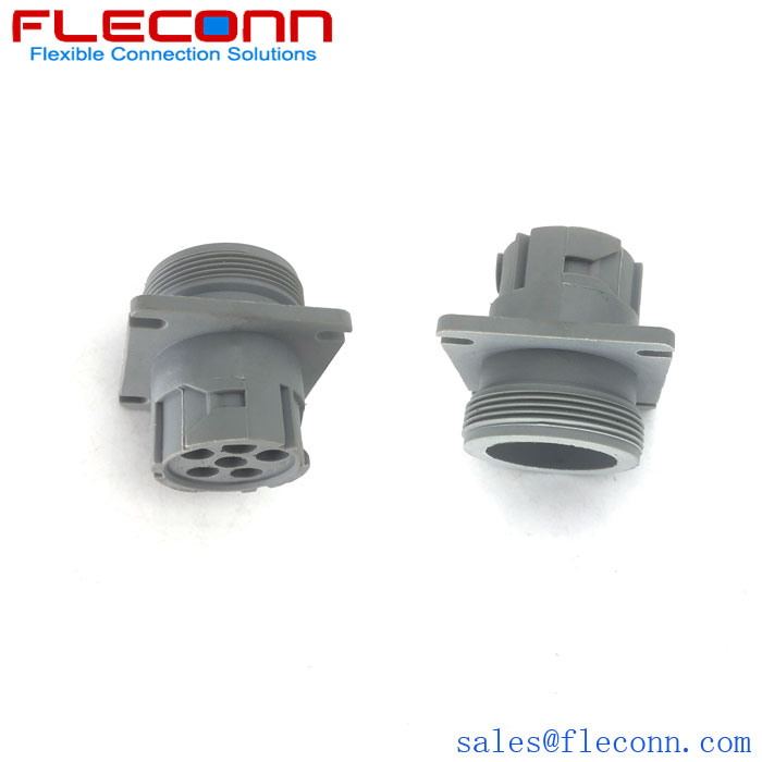 FLECONN can provide customers with waterproof and flame retardant DEUTSCH automotive connectors for transmission on automotive power and signals in harsh environments..
