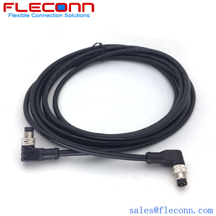M8 3-Pin 3p 3pin Round Male Automatic Sensor Cable