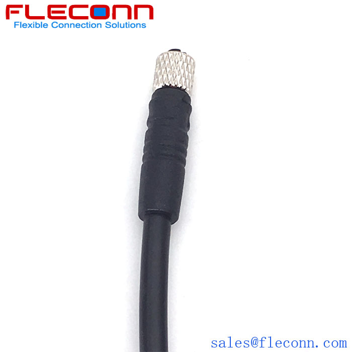 M5 4-Pin Female Formed Ethernet Cable