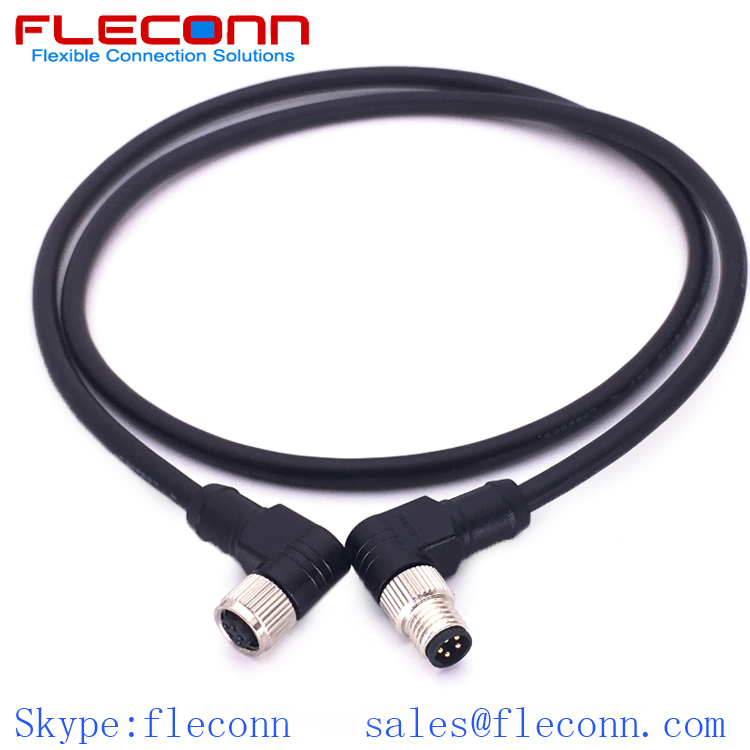 m8 5 pin male cable with ip67 protection class for automation equipment manufacturer